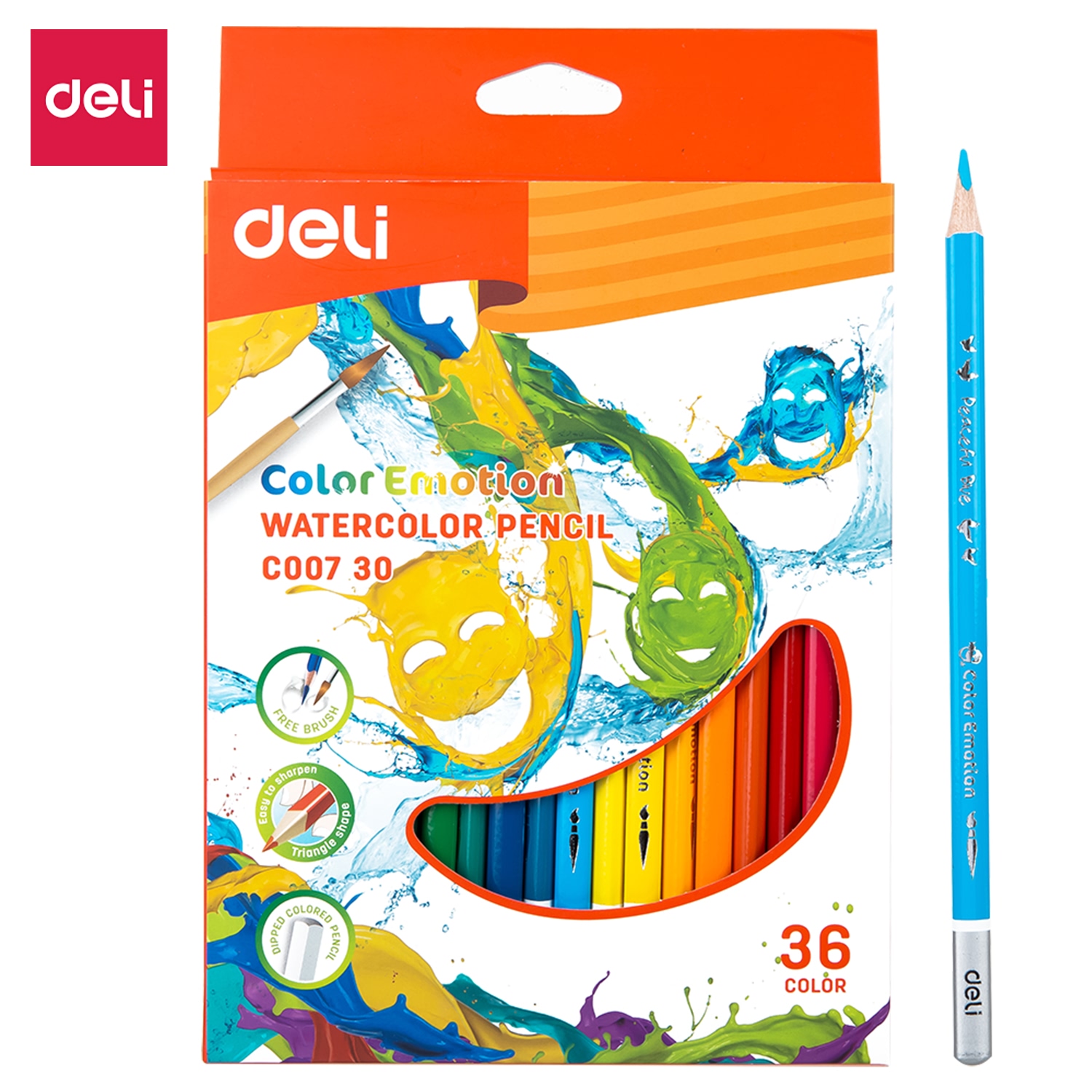 Deli Water Color Pen 7063 - Albakio